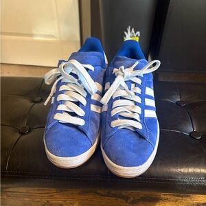 Adidas Blue Athletic Shoes